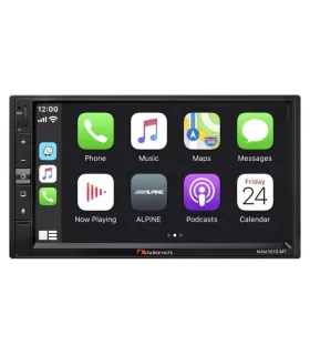 Radio Pantalla Nakamichi NAM3510-M7 de 7 Pulgadas con CarPlay Android Auto Salida 4V y Pantalla 500 Nits
