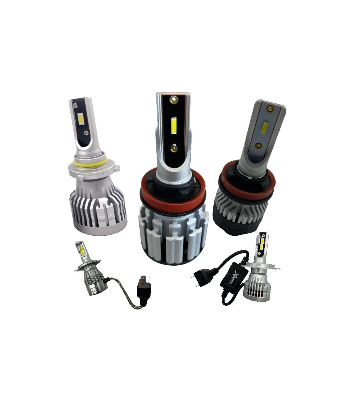 Par Bombillos Led H11- H9- H8 Carro Y Moto 7600lm Reales