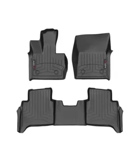 Alfombras WeatherTech FloorLiner para Mercedes-Benz Clase G G-Wagon 2019-2024 Set Completo Ajuste Laser Ref 441509-1-2IM Negro