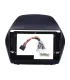 Kit Adaptador Radio Hyundai Tucson 2011-2015