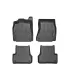 Alfombras WeatherTech FloorLiner para Audi A6 2012-2018 Set Completo 1ra y 2da Fila Ajuste Laser Ref 445641-443742 Negro