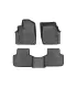 Alfombras WeatherTech FloorLiner para Audi Q7 2016-2025 Set Completo 1ra y 2da Fila Ajuste Digital Ref 44887-1-2IM