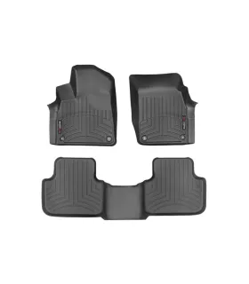 Alfombras WeatherTech FloorLiner para Audi Q7 2016-2025 Set Completo 1ra y 2da Fila Ajuste Digital Ref 44887-1-2IM