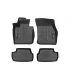 Alfombras Tipo Bandeja WeatherTech FloorLiner para Mini Cooper HardTop 2014-2023 Set Completo 1ra y 2da Fila Ref 44675-1-2 Negro