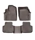 Alfombras WeatherTech FloorLiner Audi Q8 2019 2020 2021 2022 2023 20243D, color cocoa