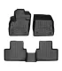 Alfombras Tipo Bandeja WeatherTech FloorLiner para Volvo XC40 2019-2026 Ajuste Laser 3D Negro
