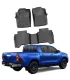 Alfombras Tipo Bandeja WeatherTech FloorLiner para Toyota Hilux Revo 2016 2017 2018 2019 2020 2021-2026