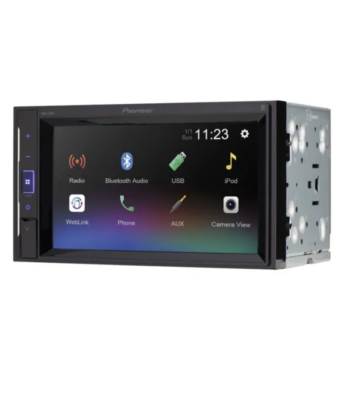 Radio Pioneer DMH-240EX Receptor Multimedia Pantalla Tactil 6.2 Pulgadas Bluetooth USB Amazon Alexa Vozsis