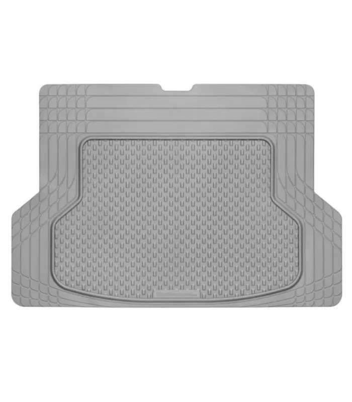 Alfombra de Baúl Universal WeatherTech AVM Recortable Trim-to-Fit Protector de Maletero TPE gris.