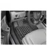 Alfombras Universales Recortables WeatherTech Heavy Duty Trim to Fit Set Completo de 4 Piezas Goma Negra de Alta Densidad