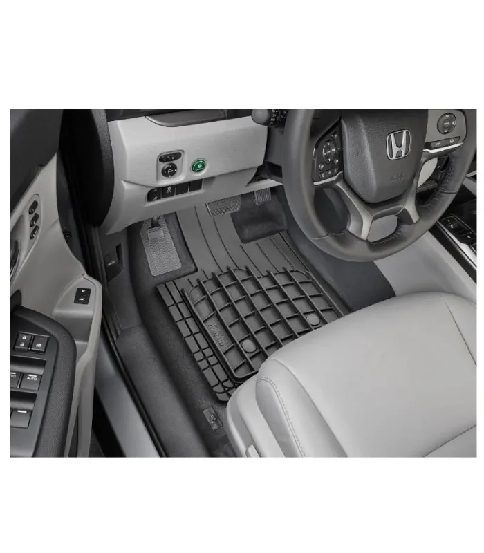 Alfombras Universales Recortables WeatherTech Heavy Duty Trim to Fit Set Completo de 4 Piezas Goma Negra de Alta Densidad