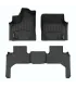 Alfombras WeatherTech FloorLiner Toyota Land Cruiser 300 Lexus LX600 2022-2026 Set 2 Filas Color Negro