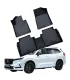 Alfombras de Piso y Baúl Focus Mats Honda CR-V 2023 2024 2025 Negra Calce Perfecto 3D