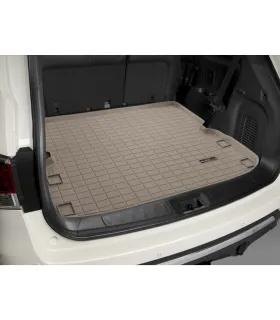 Alfombra de Baul WeatherTech Cargo Liner para Nissan Pathfinder 2013 2014 2015 2016 2017 2018 2019 2020 Protector Maleter Taupe