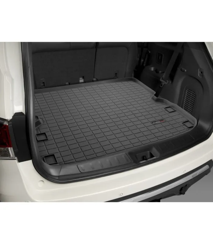 Alfombra de Baul WeatherTech Cargo Liner para Nissan Pathfinder 2013 2014 2015 2016 2017 2018 2019 2020 Protector Maletero Negro