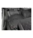 Alfombras WeatherTech FloorLiner para Nissan Kicks Primera Generacion P15 2018-2025 Set Completo Muestra delantera