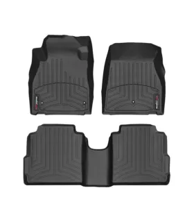 Alfombras WeatherTech FloorLiner para Nissan Kicks Primera Generacion P15 2018-2025 Set Completo