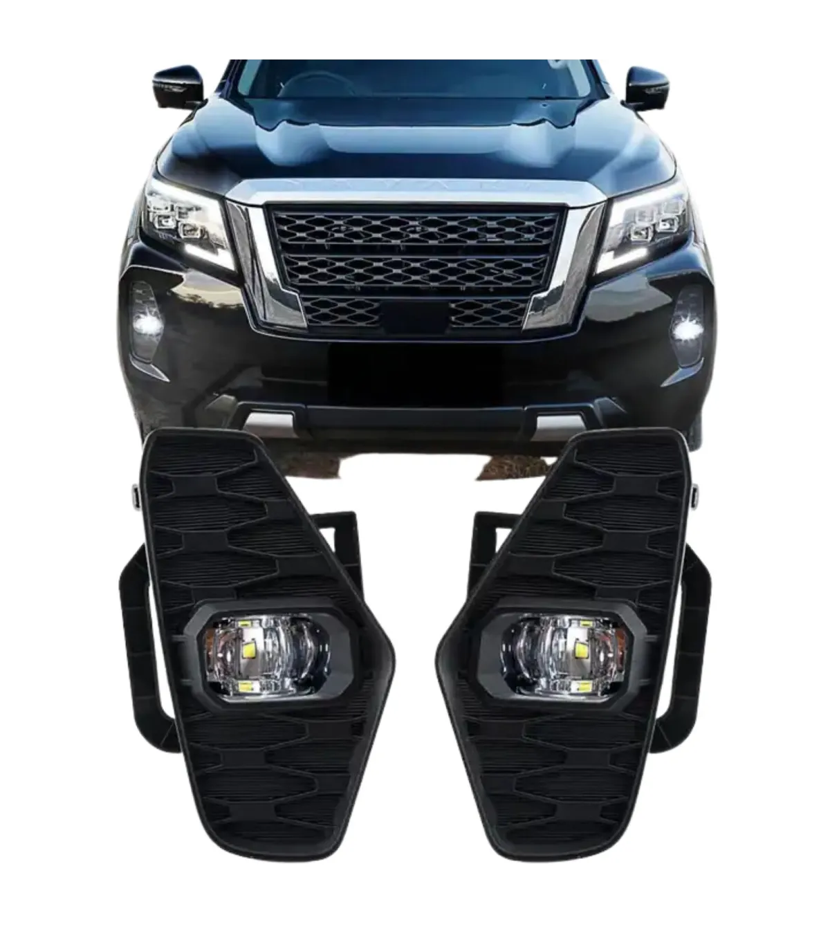 Luz Auxiliar LED Bumper Nissan Frontier NP300 2022 - 2024