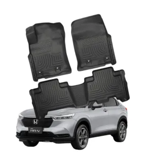Alfombras tipo bandeja LIMITED Honda HR-V 2023 2024 ajuste perfecto color negro