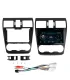Kit de Instalacion Radio 9 Pulgadas Subaru Forester 2014-2018 Facia Marco Arnés Plug and Play
