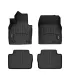 Alfombras WeatherTech FloorLiner para Mazda CX-30 2020-2026 Set 1ra y 2da Fila Ajuste Laser 3D Negro