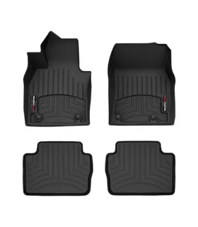 Alfombras WeatherTech FloorLiner para Mazda CX-30 2020-2026 Set 1ra y 2da Fila Ajuste Laser 3D Negro
