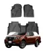 Alfombras tipo bandeja LIMITED Nissan Frontier NP300 2016 2024 ajuste perfecto color negro
