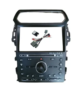 Kit de Instalación Radio 10 Pulgadas Ford Explorer 2011-2019 con Módulo CANBUS y Facia Plug & Play KARFE10-1119