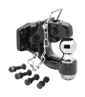 Gancho y Bola de Remolque Pintle Hook Draw-Tite 6301120 Capacidad 16000 Libras Bola de 2 Pulgadas