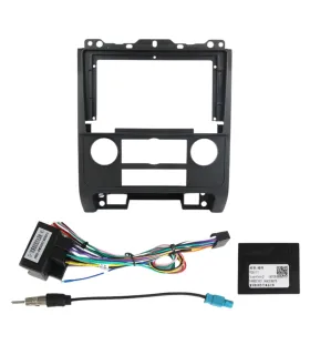 Kit de Instalacion Radio 9 Pulgadas Ford Escape 2008-2012 Facia y Arnes Plug and Play Mercury Mariner