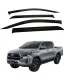 Viseras de puertas | Toldos Toyota Hilux 2016 - 2024
