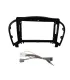 Kit de Instalación Facia y Arnés Plug and Play para Pantalla de 9 pulgadas Nissan Juke 2010 a 2019 e Infiniti ESQ