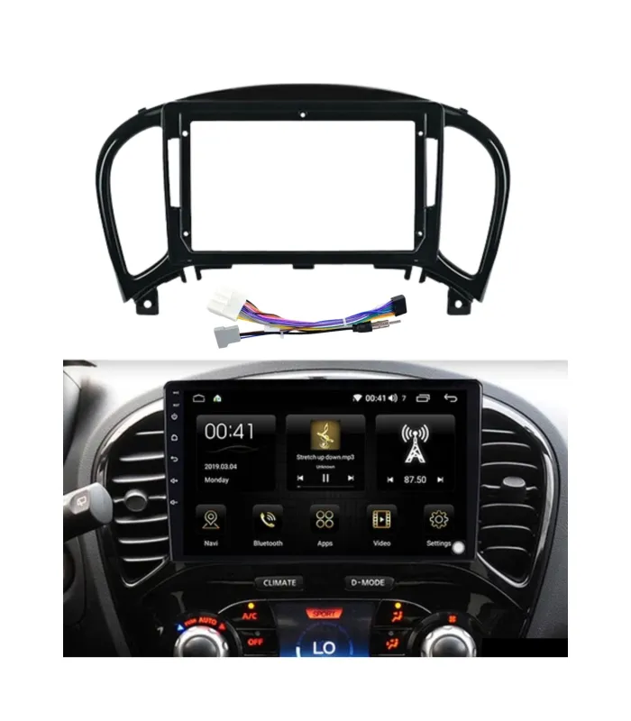Kit de Radio 9" Nissan Juke 2010 - 2019