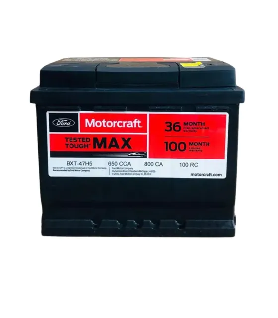 Batería Motorcraft BXT-47H5 (Grupo 47) | 100 Meses Garantía | Entrega Express