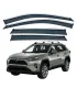 Viseras Puertas Toyota RAV-4 2019 - 2024 - Ribete Cromado
