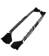 Estribos Laterales tipo Plataforma Aluminio Jeep Grand Cherokee 2011-2020 Negro Plata