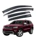 Viseras De Puertas Jeep Grand Cherokee Ribete Cromado