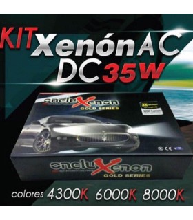 Onelux 35W Luces de Xenon HID H8 AC Headlight Kit completo 4300K, 6000K y 8000K