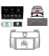 Combo Radio Pantalla Android 9 pulgadas Toyota 4Runner 2010 a 2020 con CarPlay Android Auto y Kit de Instalación Canbus Incluido