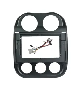 Facia Marco de Instalacion Radio 10 Pulgadas Jeep Patriot 2010-2017 Adaptador OEM ABS KA10PRJP-1016