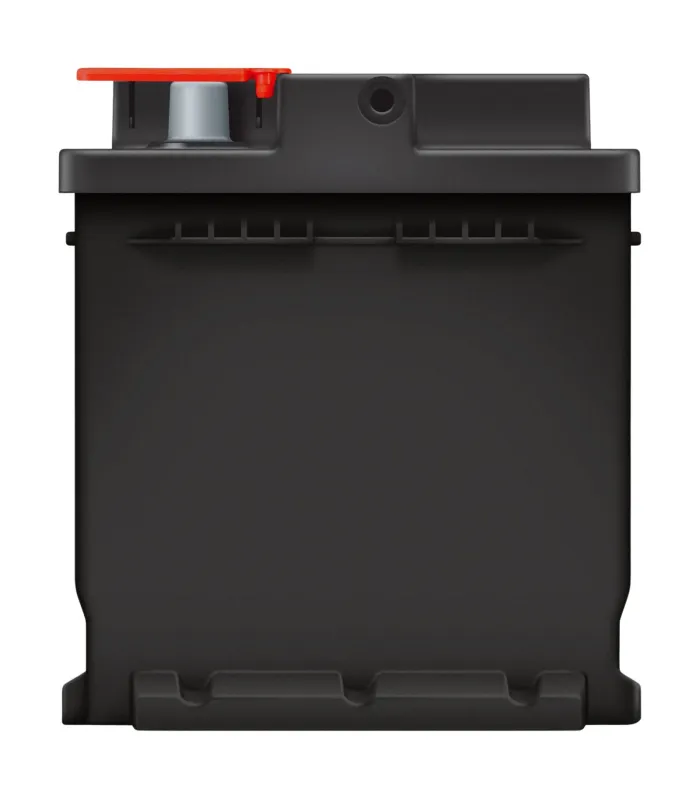 Batería AGM Motorcraft BAGM-49H8 Grupo 49 H8 Start Stop Garantía 100 meses, muestra lateral izquierdo