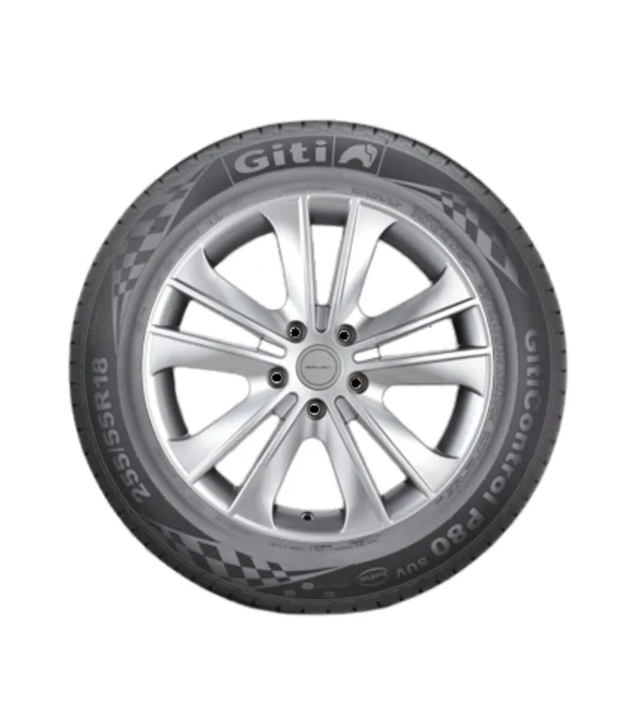 Goma 255/45R20 Giti Control P80 Run Flat Neumático de Seguridad Antipinchazos para SUV Premium