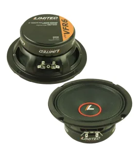Set de 2 Bocinas de Puerta Limited de 6 Pulgadas y 300 Watts con Imán de Ferrita para Vehículos Referencia LTD-VFR6