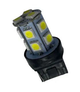 Set de 2 Bombillos LED 3156 Onelux de un solo contacto con 15 puntos LED para luz de reversa y direccionales de vehículo