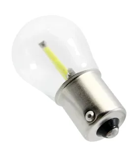 Set de 2 Bombillos LED 1156 Onelux de un solo contacto con tecnología de filamento para luz de reversa y direccionales