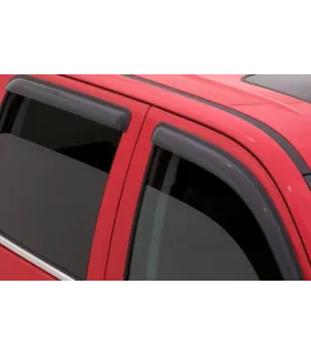 Set de 4 Viseras de Puertas Ventvisor para Toyota Hilux 2006-2015 Deflectores de Lluvia Humo Oscuro