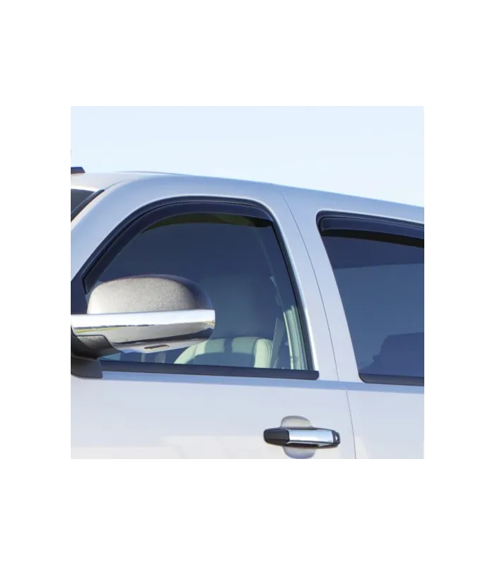 Set de 4 Viseras de Puertas Ventvisor para Toyota Hilux 2006-2015 Deflectores de Lluvia Humo Oscuro
