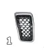 Parrillas Bonete Jeep Cherokee Latitud 2019 - 2022