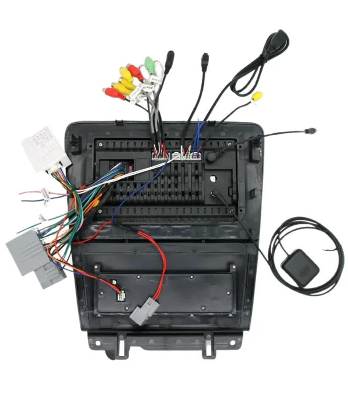 Kit de Instalación Radio 10.1 Pulgadas Ford Mustang 2008-2013 Facia CANBUS Shaker Compatible Plug and Play AutoFashion,atras.