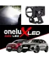 Proyector Mini LED Onelux HL 6500K Foco Auxiliar Exterior Luz Blanca Alta y Baja Universal OX-MINI/2